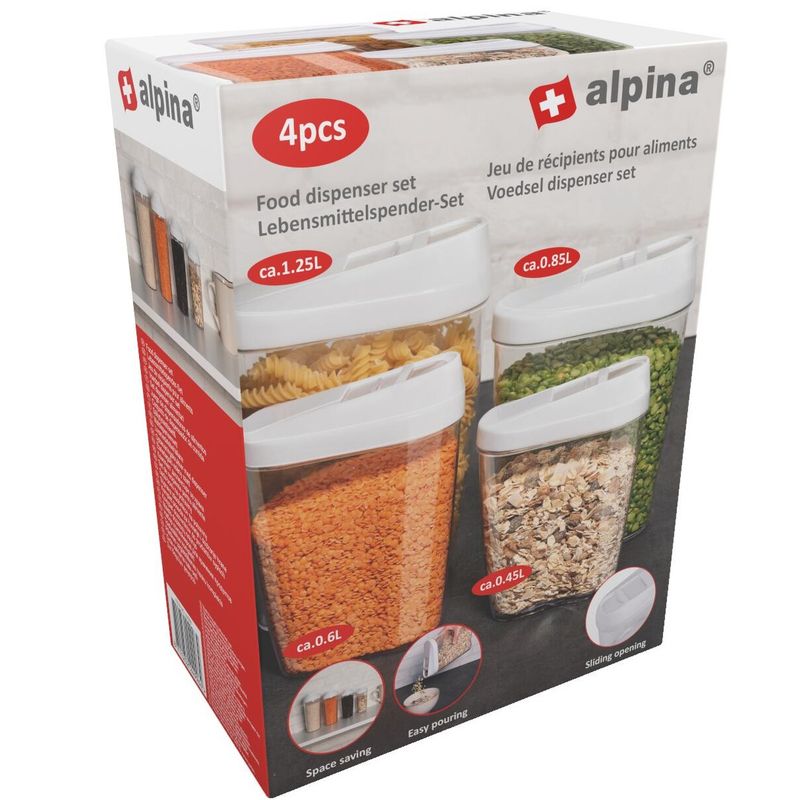 Alpina Dispenser Boxes Set of 4 | Multiple Colors
