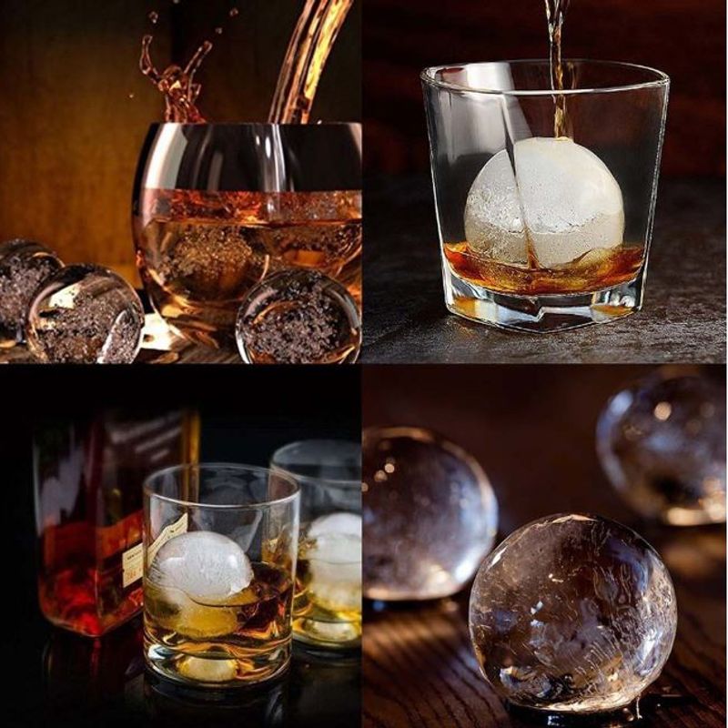 Ice cube molds Large 4/6pk - Silicone