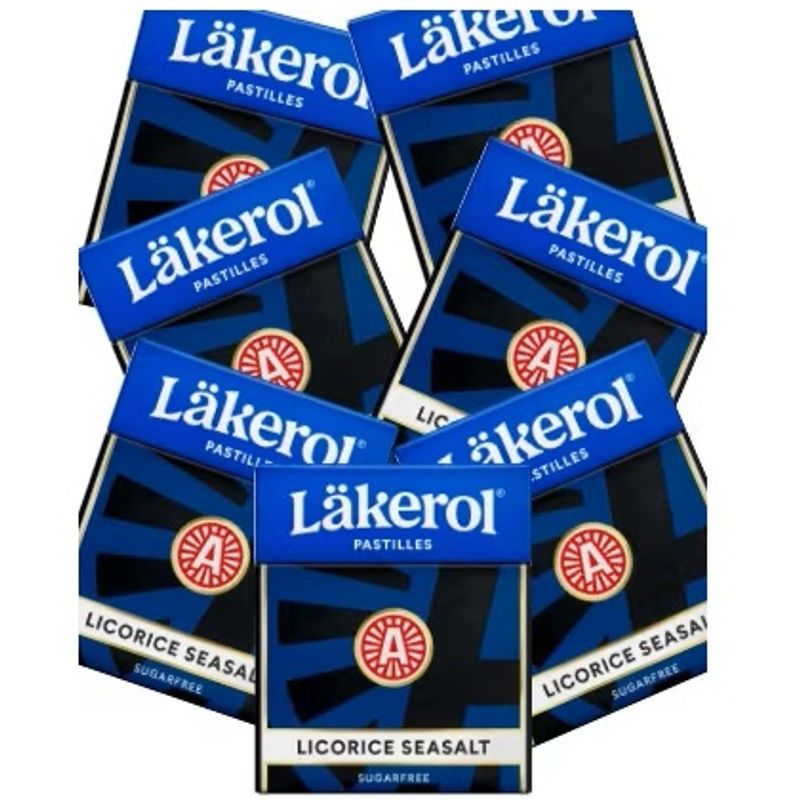 Läkerol Licorice Seasalt 24 x 25g | Large package