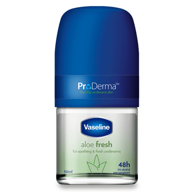 Vaseline Aloe Fresh Roll - On Deodorant 50ml | Sensitive
