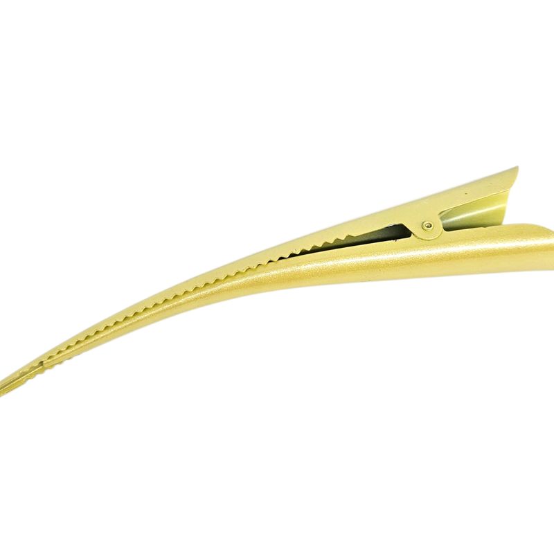 Hair clip in yellow metal 13cm | Beauty | Stylish and solid