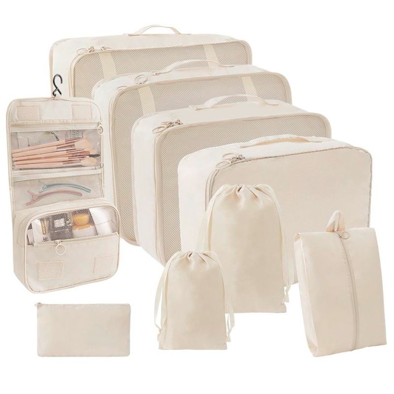 Travel organization set 9 pieces | Scandinavian Collection