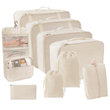Travel organization set 9 pieces | Scandinavian Collection