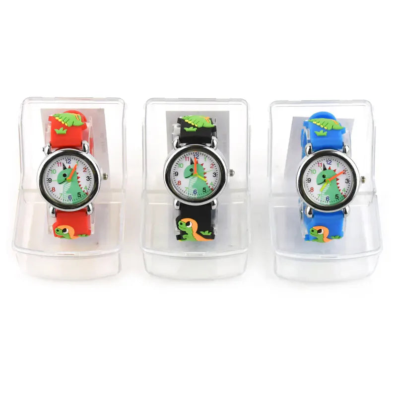 Children's watch with dinosaur | Analog 22cm | Multiple colors