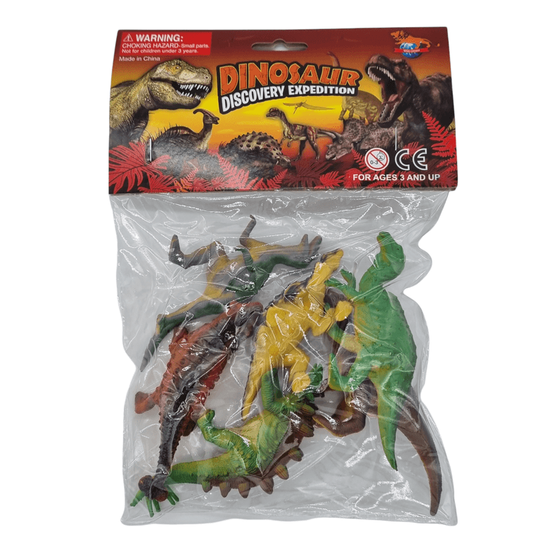Dinosaur set 6 - pcs
