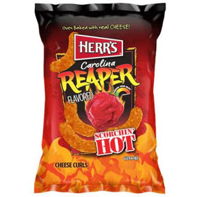 Herr's Carolina Reaper 170g | Ekstremt sterk ostepopp