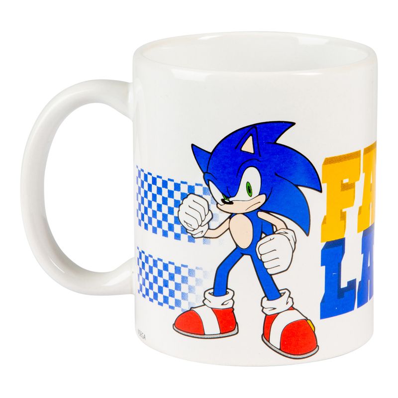 Sonic mug | Fast Lane design | 32 cl ceramic