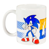 Sonic mug | Fast Lane design | 32 cl ceramic