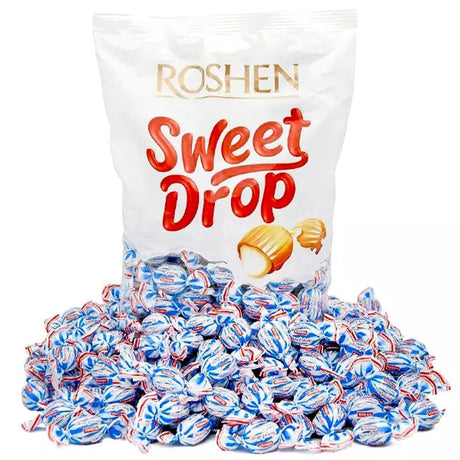 Roshen Sweet Drops 1kg | Karameller med kremet fyll