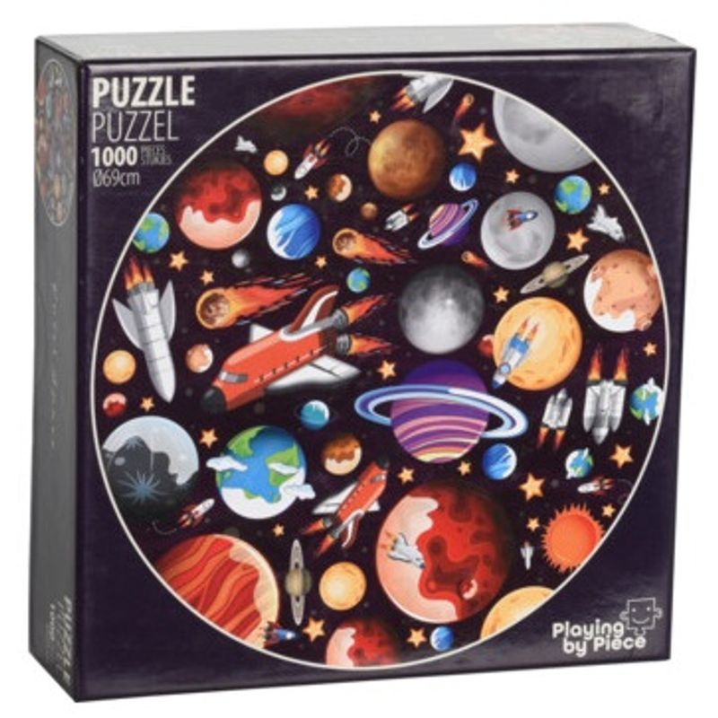 Puzzle Universe 1000 Pieces Round Ø69cm - Two Different