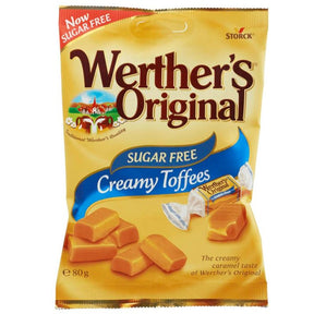 Werther's Original Myk Karamell Sukkerfri 80g