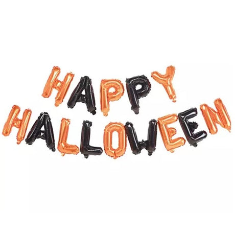 Folieballonger Happy Halloween 40cm