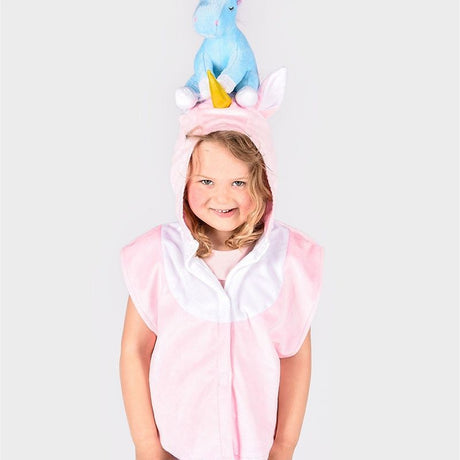 Pink Unicorn Baby Cape 1 - 4 years