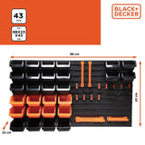 Black+Decker Storage set 43 pieces
