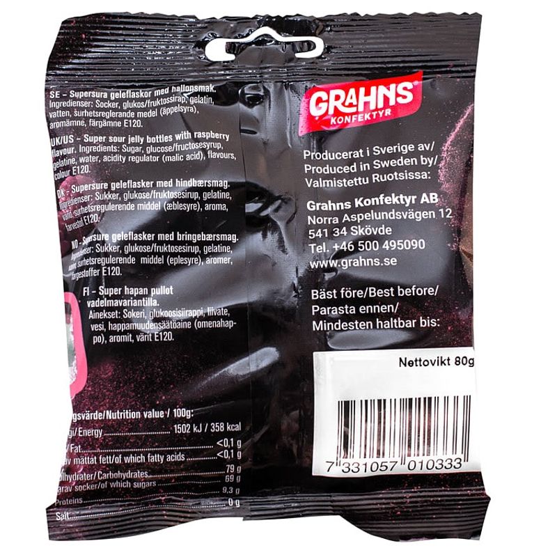 Grahns Hallon Shots Sure 80g