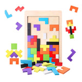 Tetris IQ Puzzle In Wood