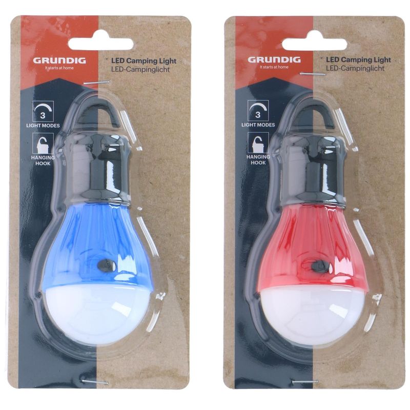 LED camping lantern with multiple light modes | Grundig hiking lantern