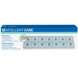 Pill box 2 rows for medications | Weekly box morning and evening
