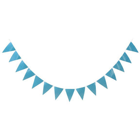 Vimpelbanner Lyseblå 3.6 meter