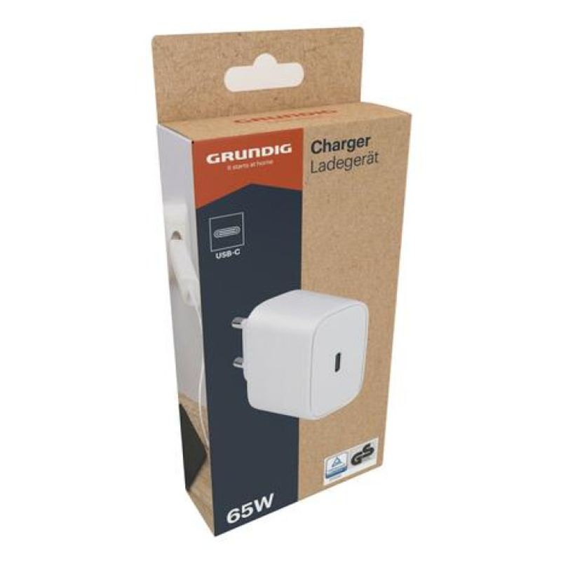 Grundig USB - C Hurtig Vegglader 65W
