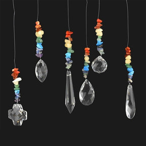 Chakra Crystal Suncatcher