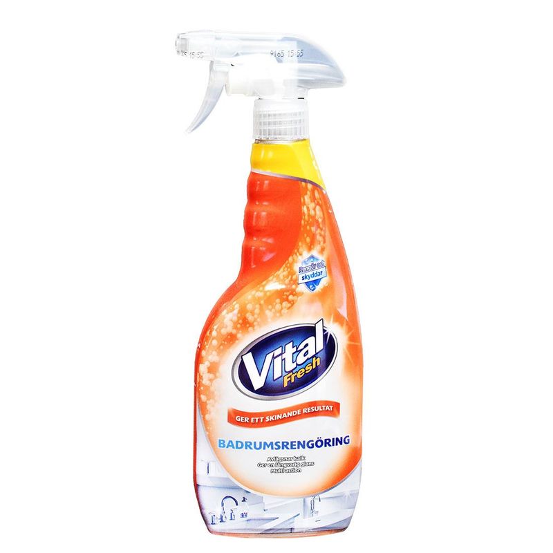 Vital Baderomsrengjøring spray 750ml | Kalkfjerner og glans