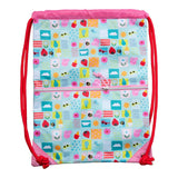 Peppa Pig gym bag for children | Lightweight backpack for school/kindergarten and leisure