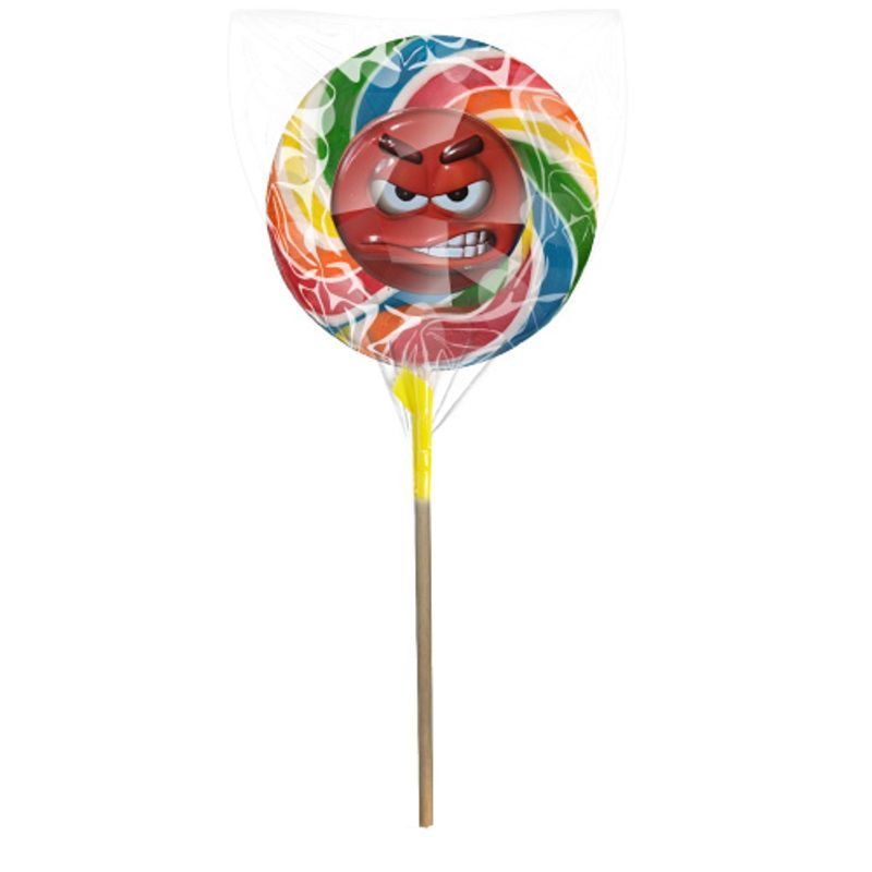 Spiral love rainbow with sticker 100g
