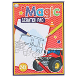 Magic Scratch Pad 24 pages A5 | 6 different variants