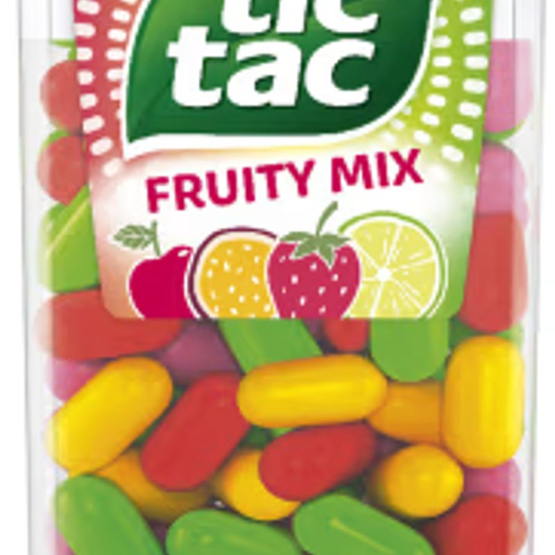 Tic Tac Fruity Mix 18g x 12stk | Storpakk