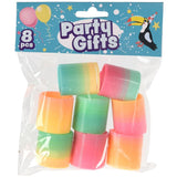 Party Gifts - 8 pcs Spiral toys