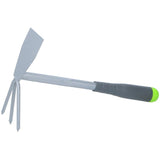 Kinzo garden cultivator and hoe 32cm | Practical 2 in 1