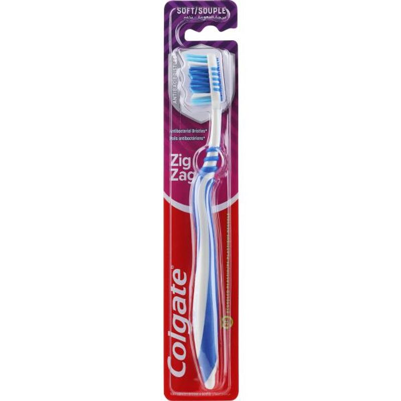 Colgate tannbørste Zig Zag Soft | Flere farger