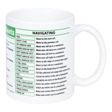 Excel Kopp med Hurtigtaster | Funny Mug | Kontorhumor