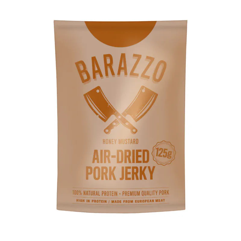 Barazzo Pork Jerky Honey Mustard 125g