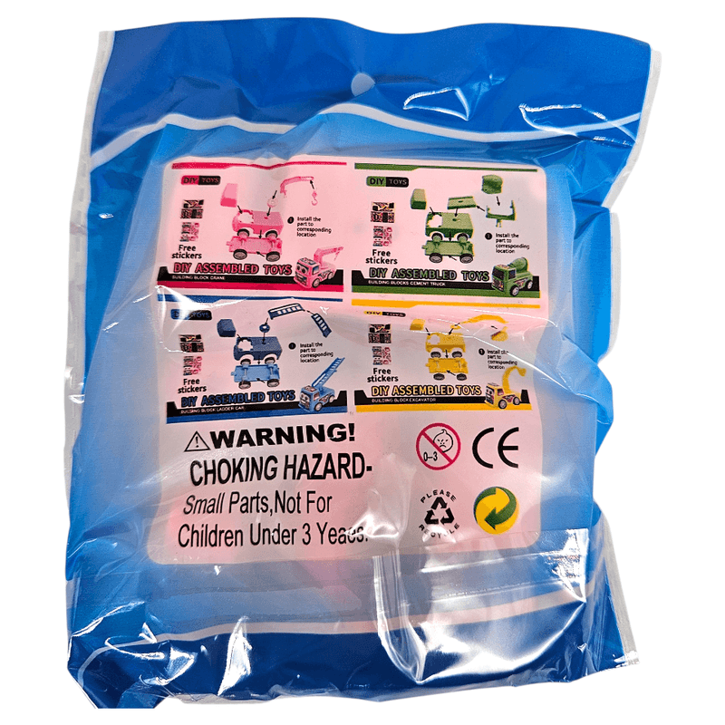 Mini road construction kit surprise | Calendar gift