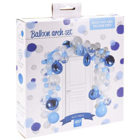 Balloon Arch Blue 122 pieces 5m