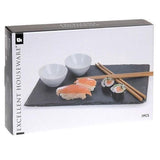 Sushi set Slate 7 pieces | Excellent Houseware