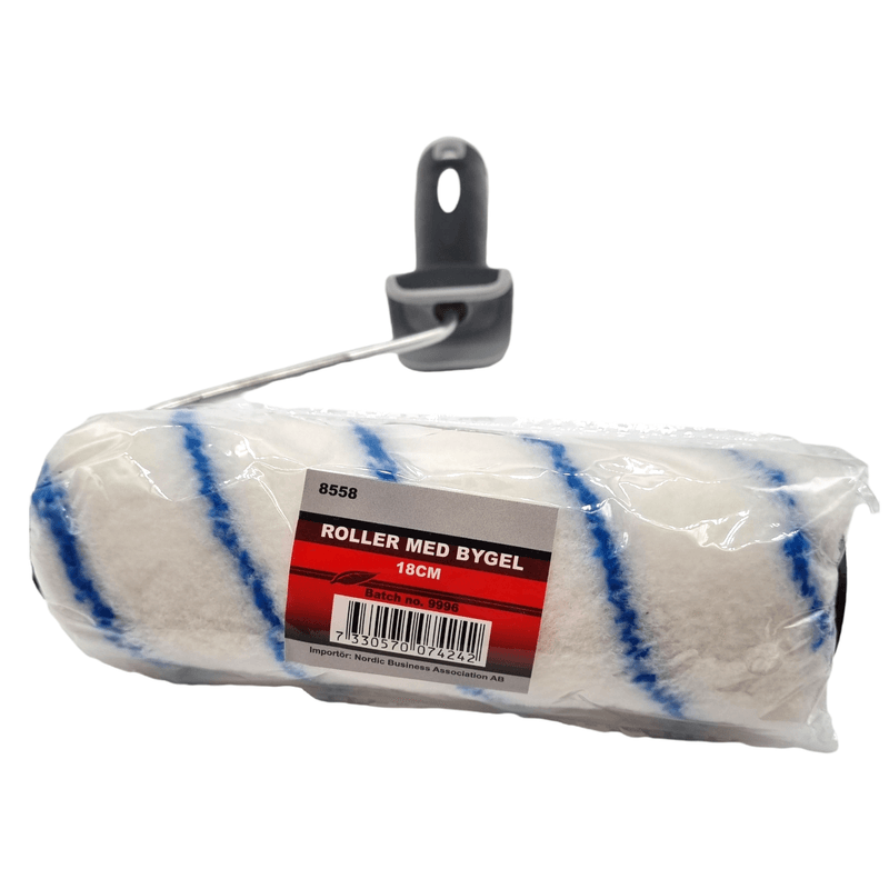 Malerulle Mikrofiber 18cm Med Håndtak