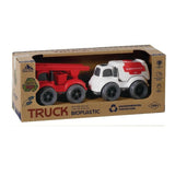 Emergency vehicle bioplastic 2pk 10cm