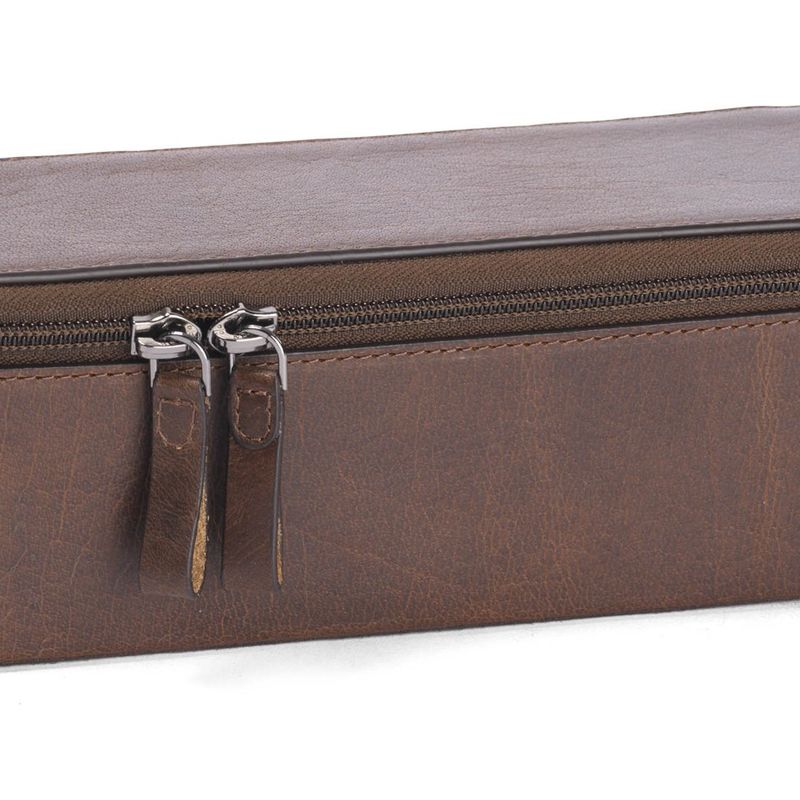 Brännö Snap bag with 4 cl glass - Leather