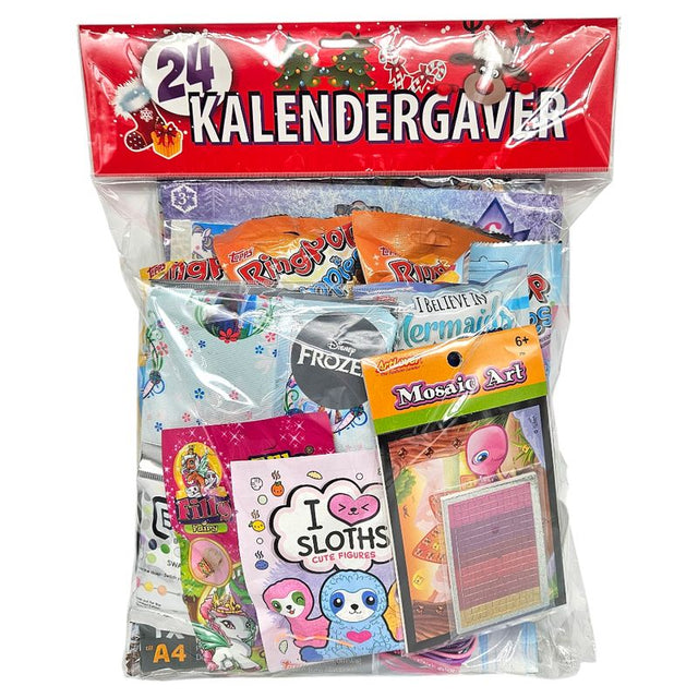 Kalendergaver 24stk smågaver | Rød