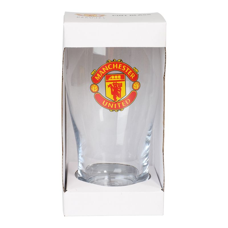 Manchester United Ølglass - 1 Pint (0,57 liter) - Lisensiert