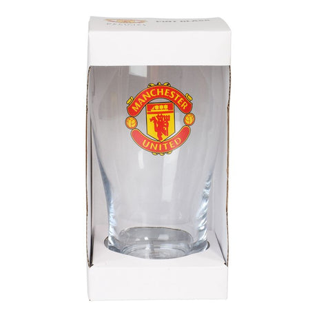 Manchester United Beer Glass - 1 Pint (0.57 liter) - Licensed