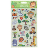 Thick Stickers with Glitter 25x14cm | 6 varieties