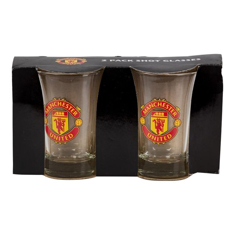 Manchester United Shotglass 2pk
