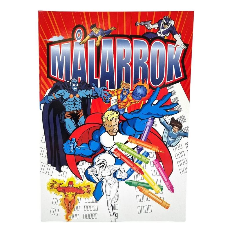 Drawing &amp; Coloring Book Superheroes 48 Pages