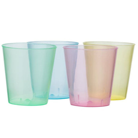 Shotglass 20pk - Ulike Farger - Gjenbrukbare