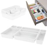 Drawer organizer set 8 pieces | 2 colors