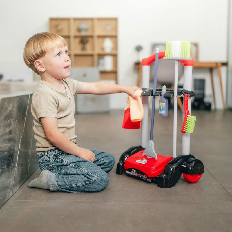 Multi-piece cleaning cart | Playset | Mumuru